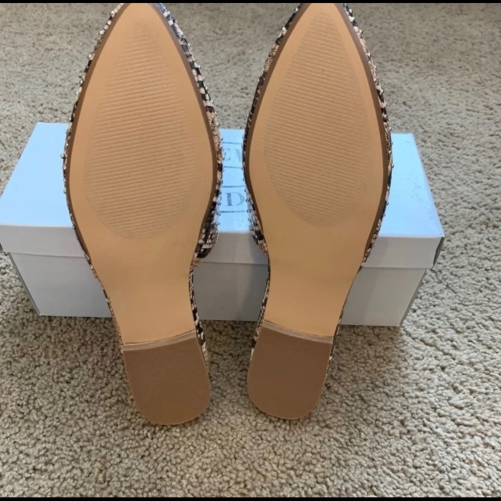 NEW 8 Steve Madden Snake Embossed Slip-On Mule - Picture 12 of 12